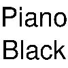 piano black logosu