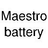 maestro battery logosu