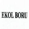 ekol boru logosu