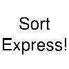 sort express! logosu