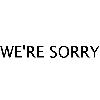 we're sorry logosu