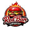 red bun hamburger logosu