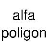 alfa poligon logosu