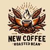 new coffee roasted bean logosu