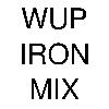 wup ıron mıx logosu