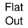 flat out logosu