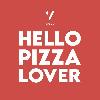 pizza v hello pizza lover logosu