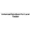 universal solutions for local tastes logosu