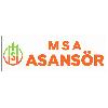 msa asansör logosu