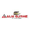 alm gurme hamburger ekmeği logosu
