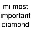 mi most important diamond logosu