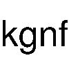 kgnf logosu