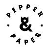 pepper & paper logosu