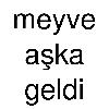 meyve aşka geldi logosu