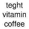 teght vitamin coffee logosu