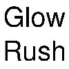 glow rush logosu