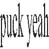 puck yeah logosu