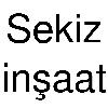 sekiz inşaat logosu