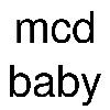 mcd baby logosu