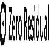 zero residual logosu
