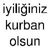 iyiliğiniz kurban olsun logosu