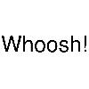 whoosh! logosu