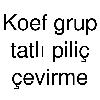 koef grup tatlı piliç çevirme logosu