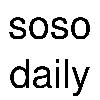 soso daily logosu