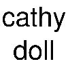 cathy doll logosu