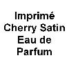 imprimé cherry satin eau de parfum logosu