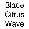 blade citrus wave logosu