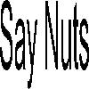 say nuts logosu