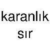 karanlık sır logosu