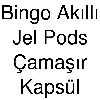 bingo akıllı jel pods çamaşır kapsül logosu