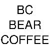 bc bear coffee logosu