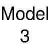 model 3 logosu