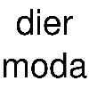 dier moda logosu